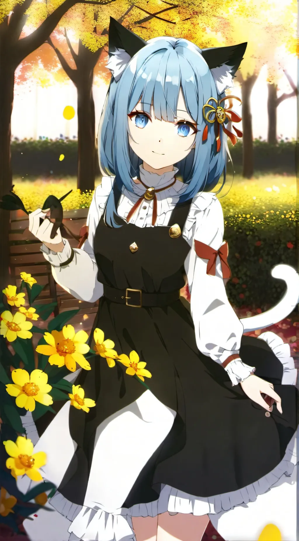 ai character: Lily background
