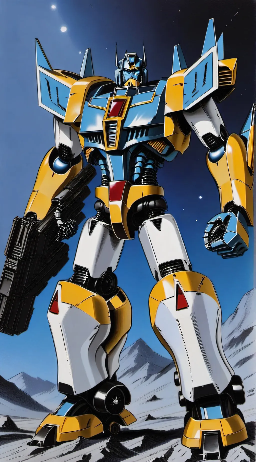 ai character: Transformers RID  background