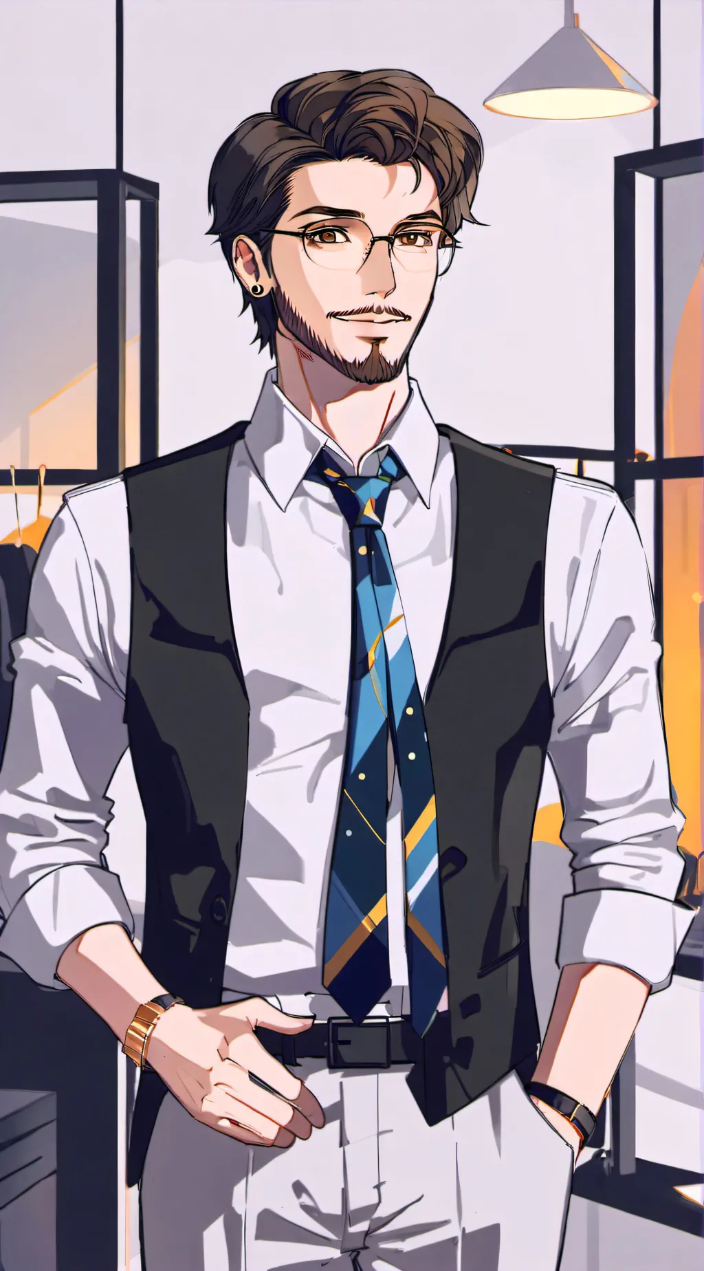 ai character: Survive Dads Clone background