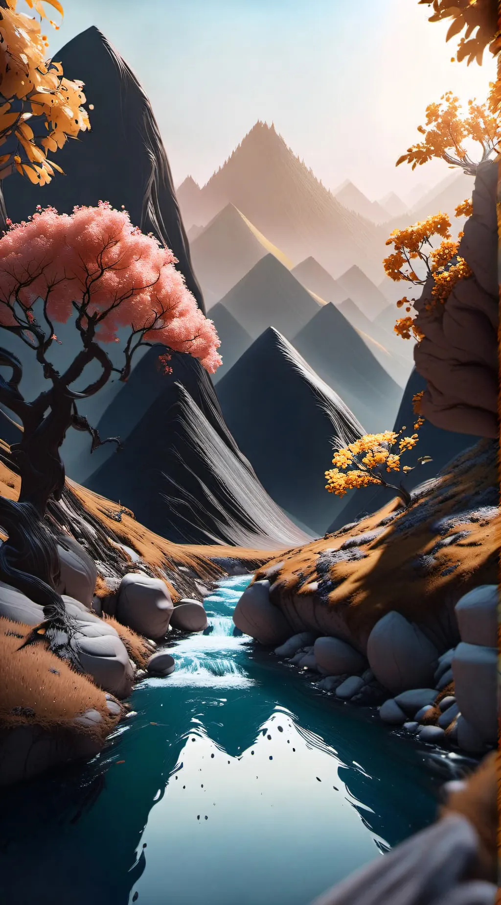 ai character: murder drones war background