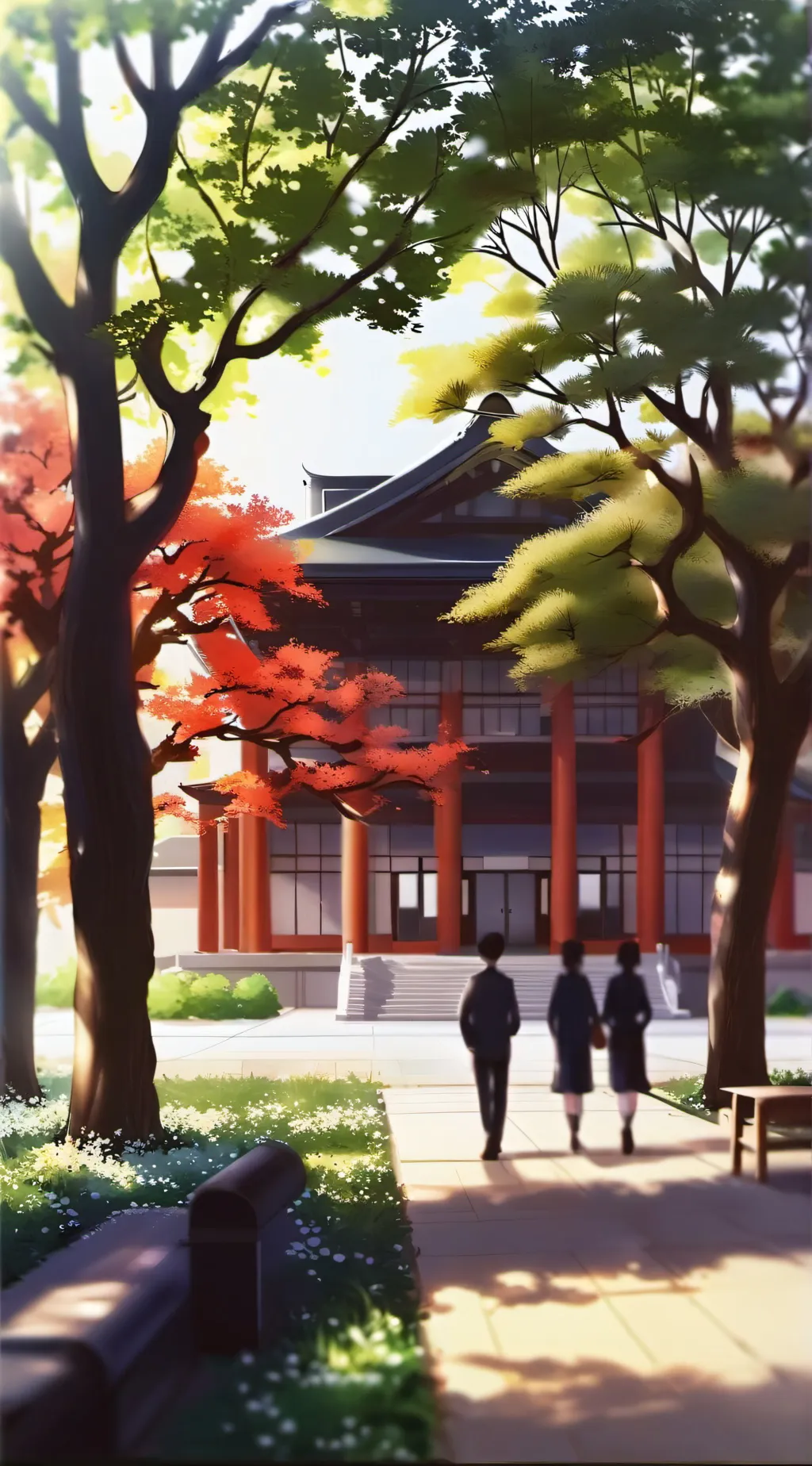 ai character: JJK friend group background