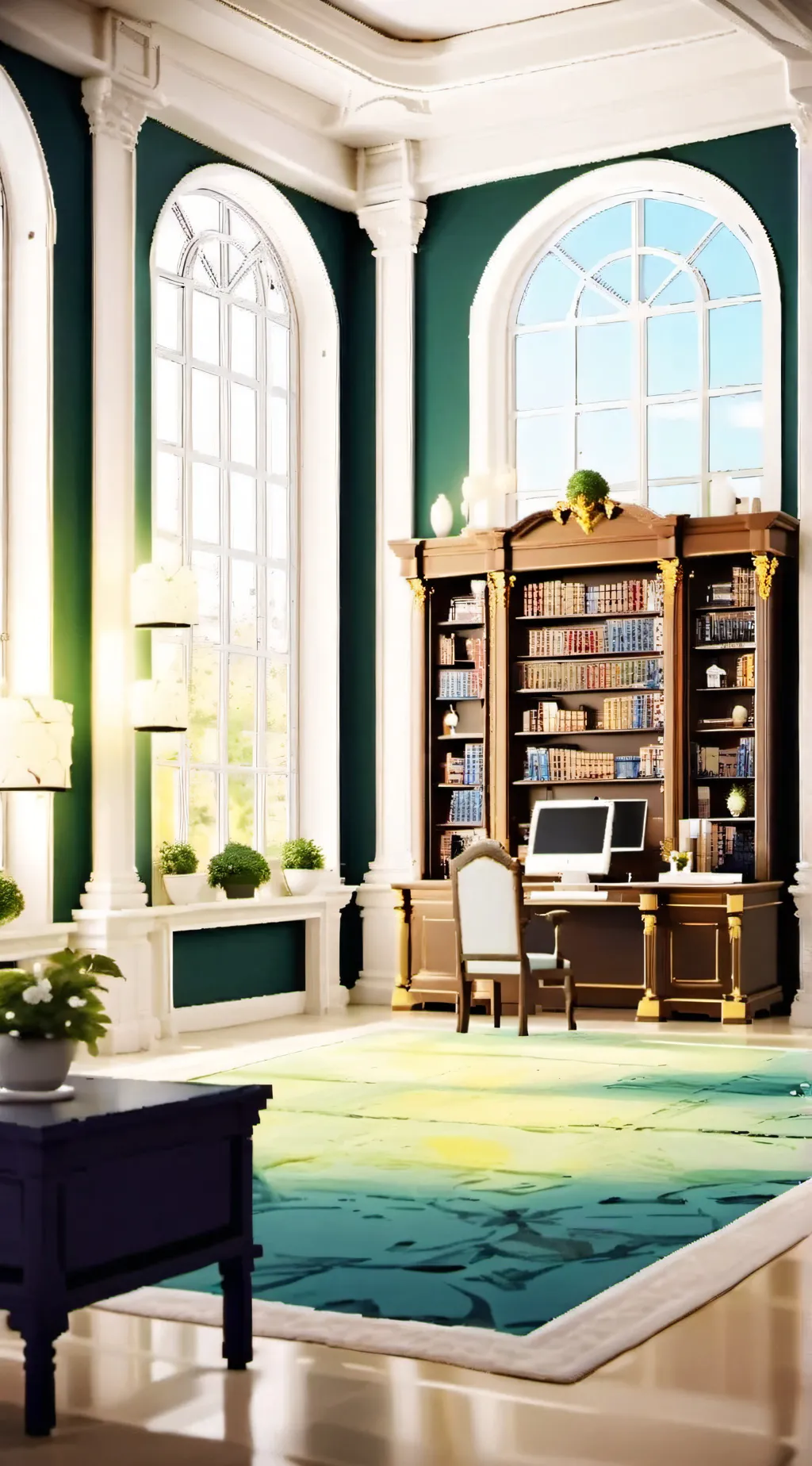 ai character: ☆*Dandys world*☆ background