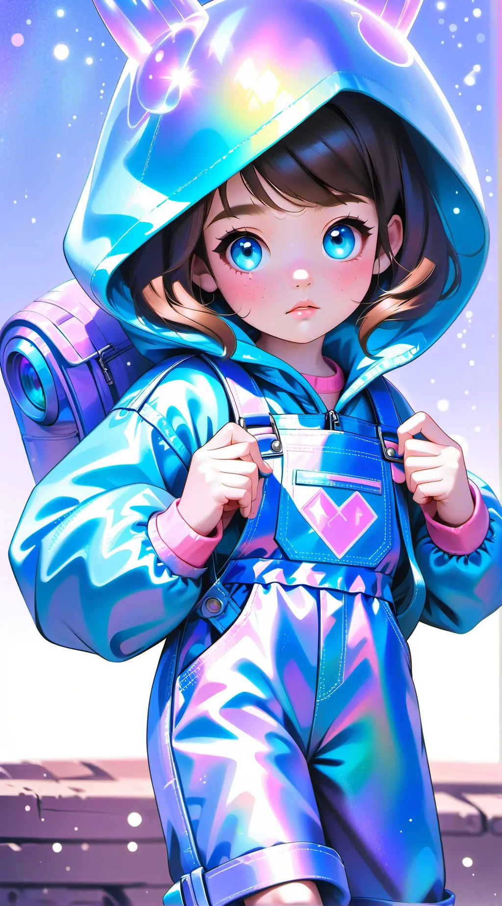 ai character: Pudding background