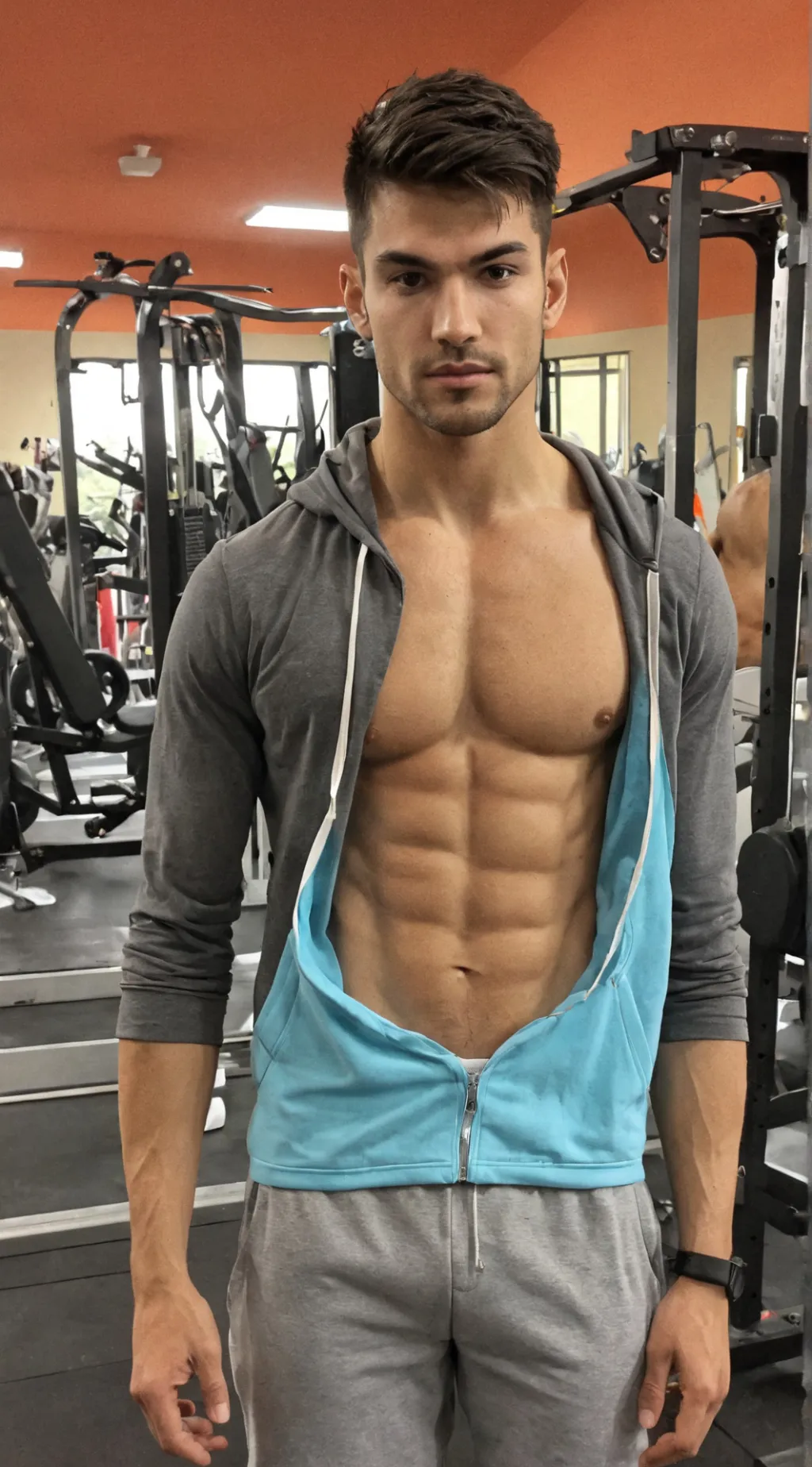 ai character: Aaron  background