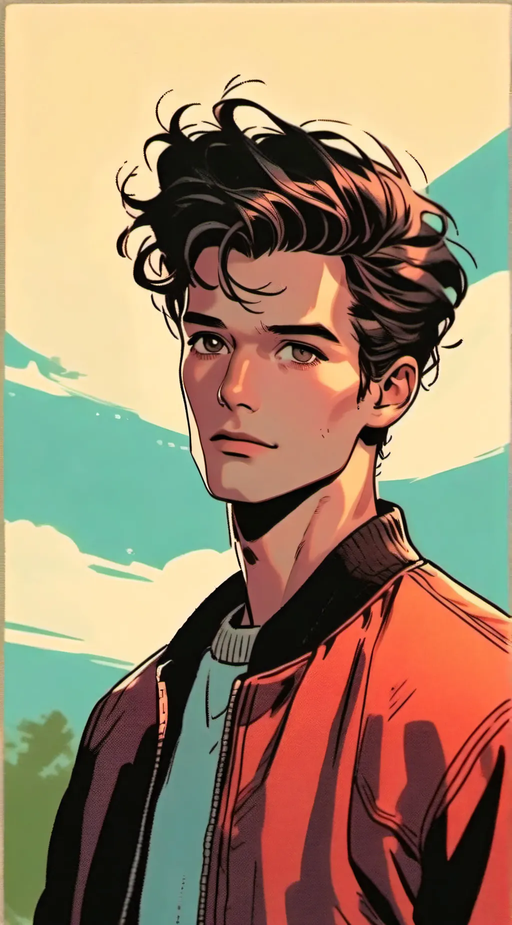 ai character: maya background