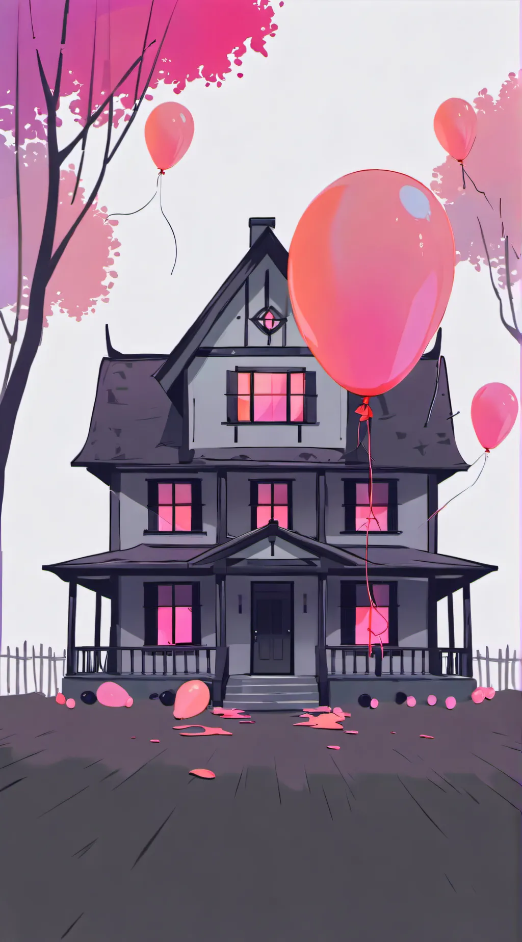 ai character: Haunted SamXColby  background