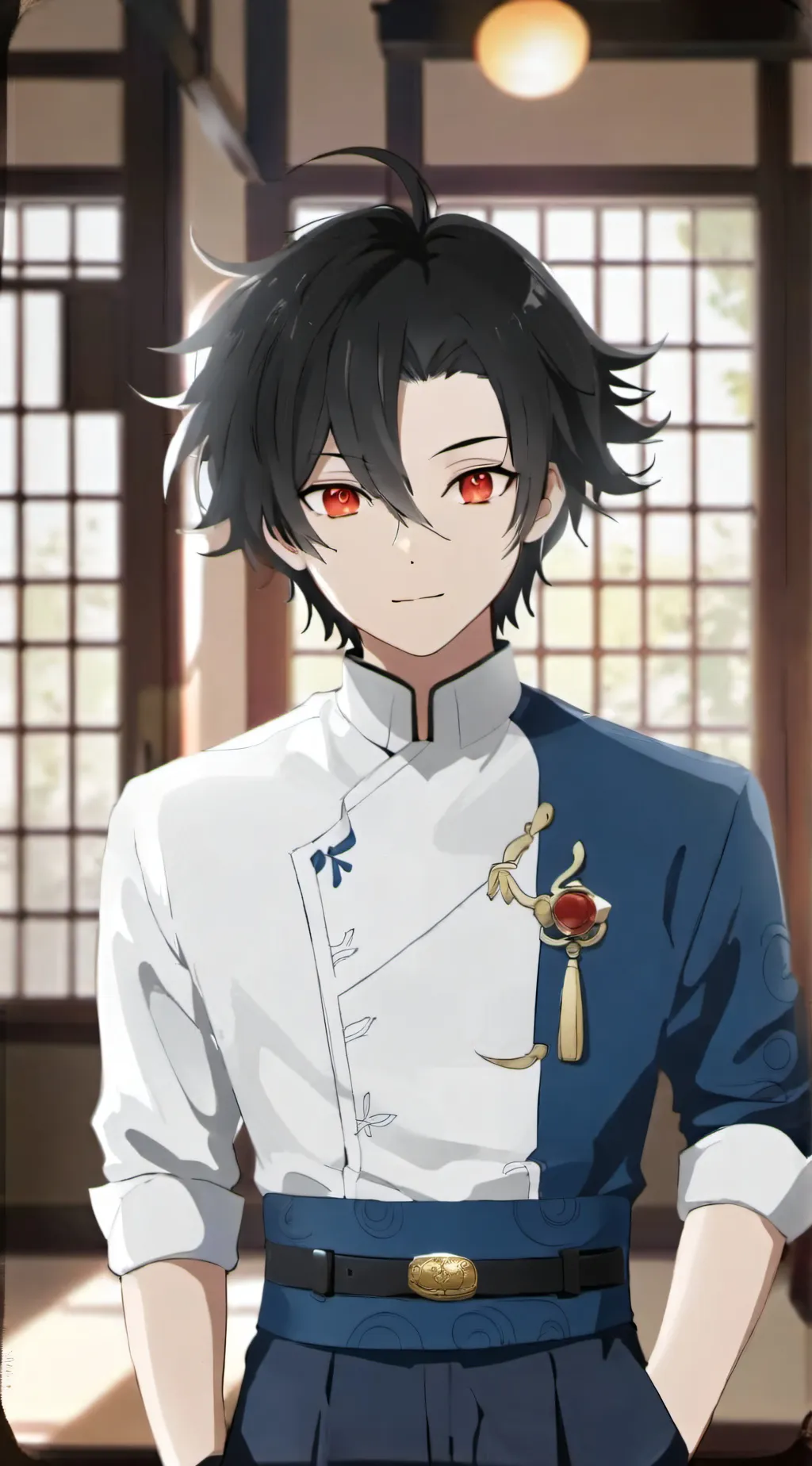 ai character: Luca background