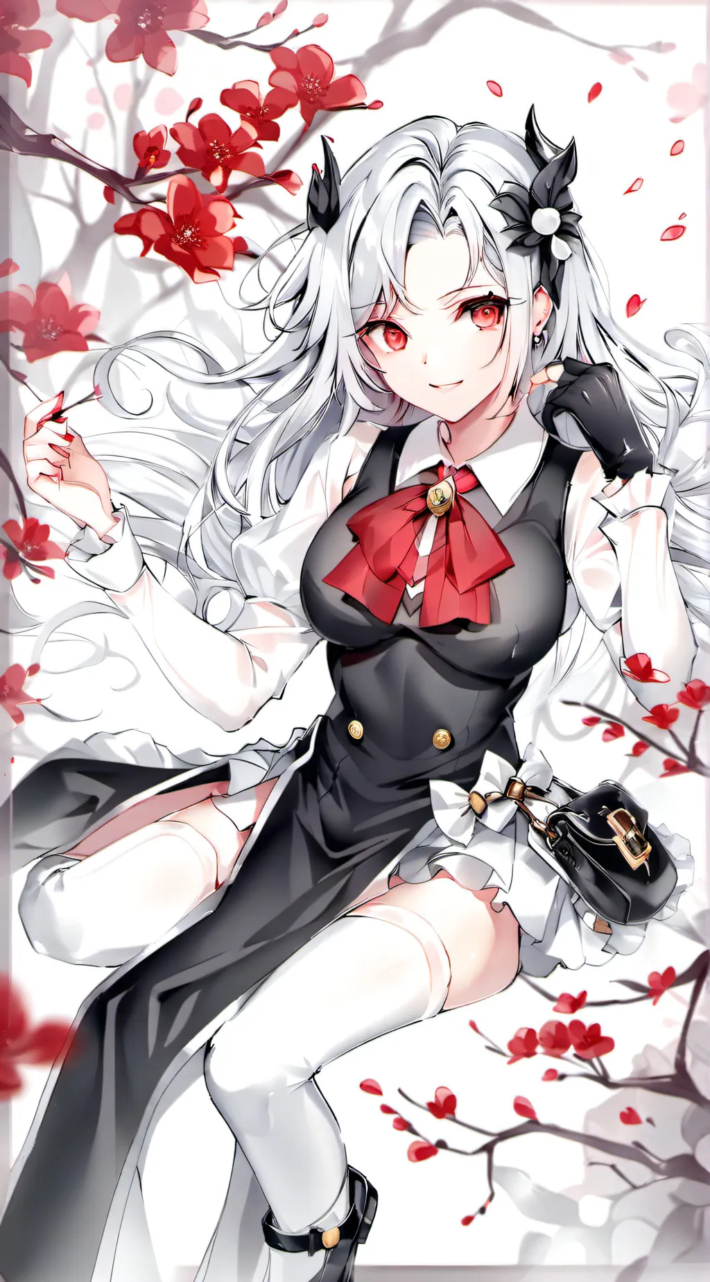 ai character: Mrs. Lilly  background