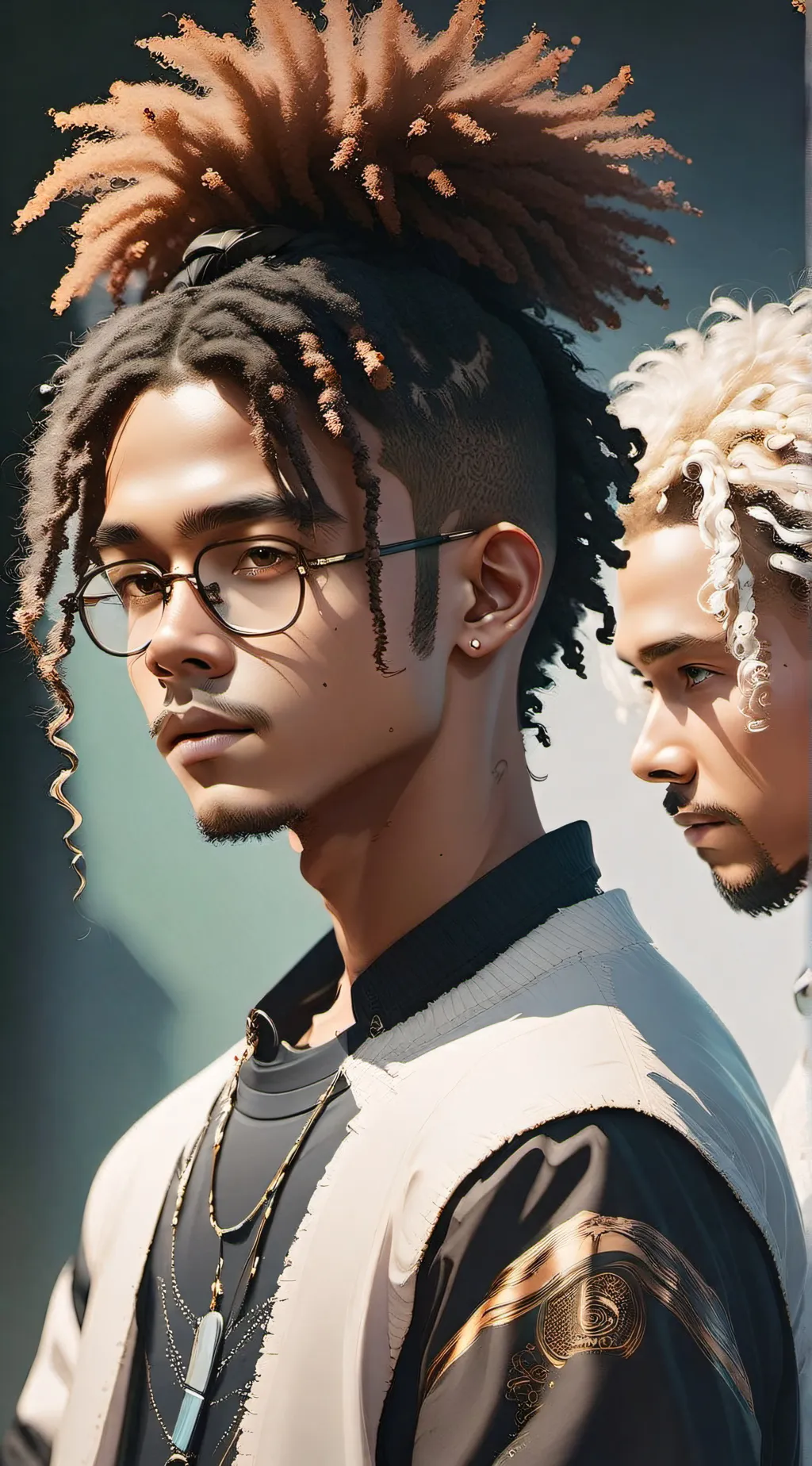 ai character: Noah and Micheal background