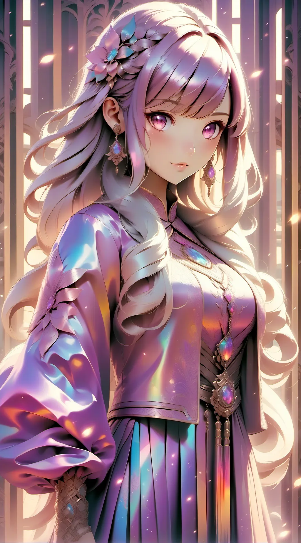 ai character: Melina  background