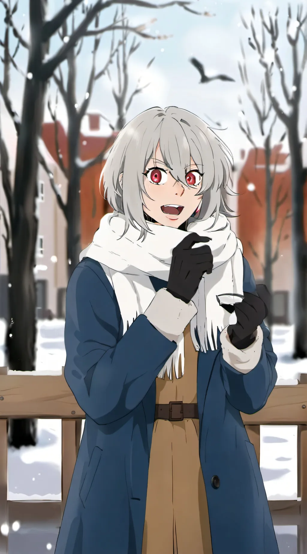 ai character: Kasumi background