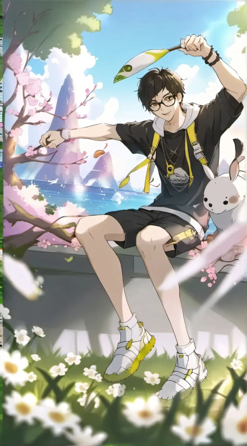 ai character: Fred background