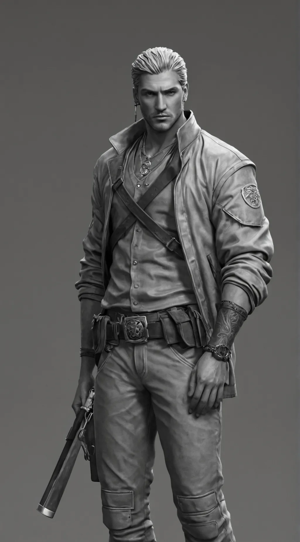 ai character: Mark background