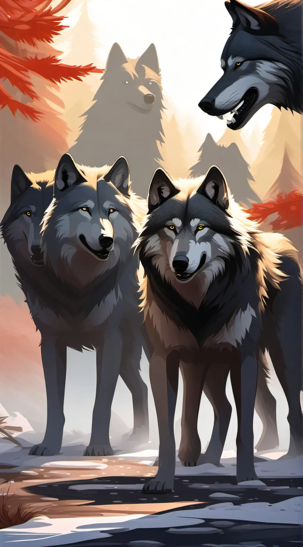 ai character: school background