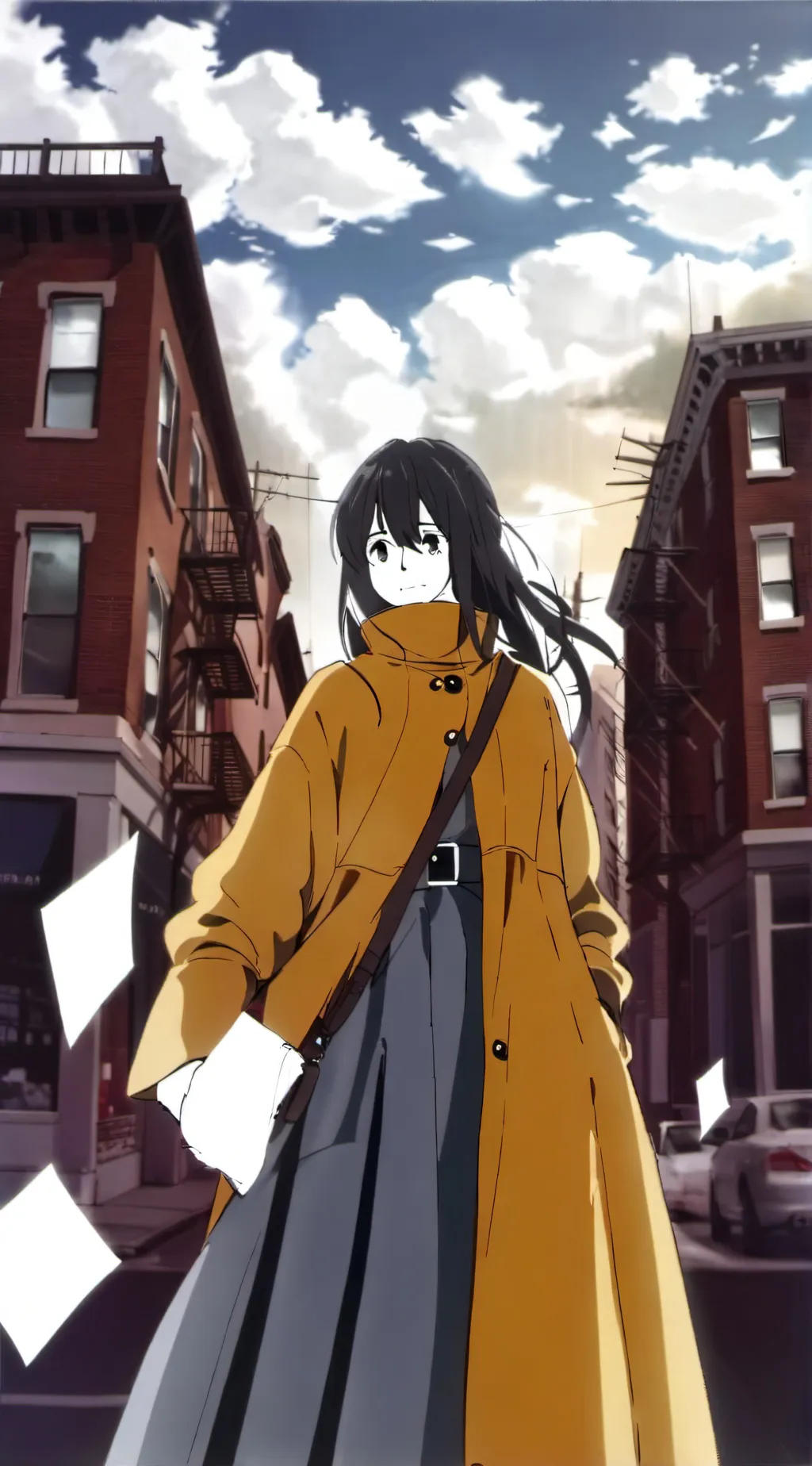 ai character: clea background