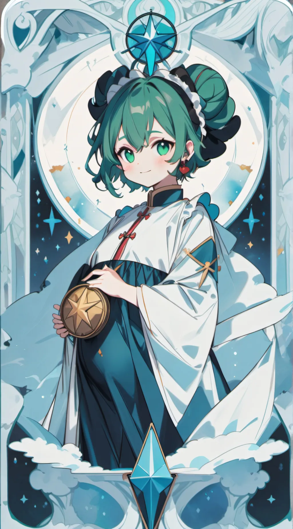 ai character: deku background