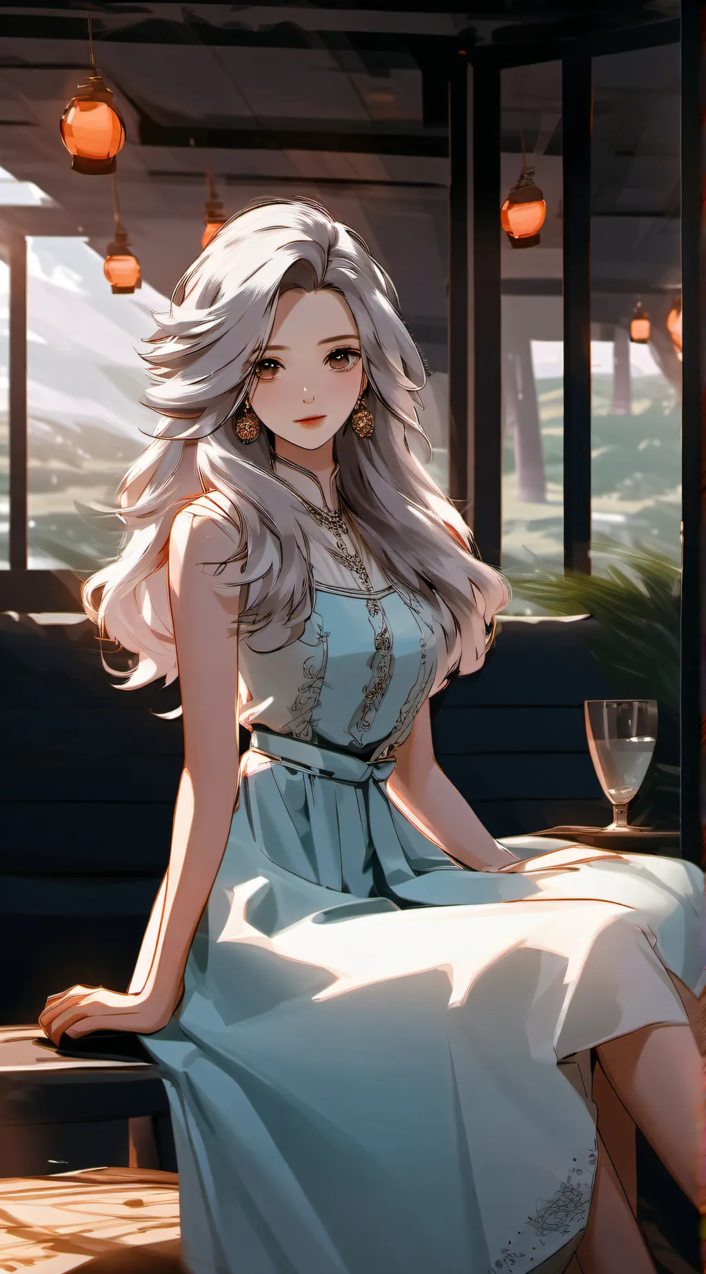 ai character: Romy background