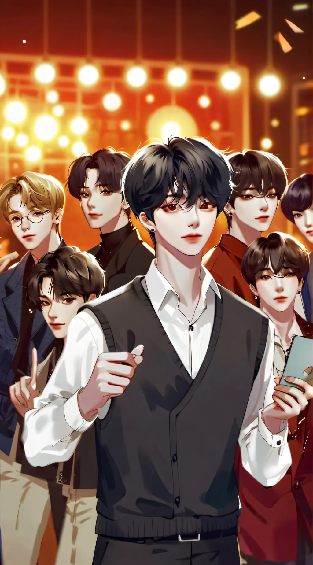 ai character: skz..ofcorse😉 background