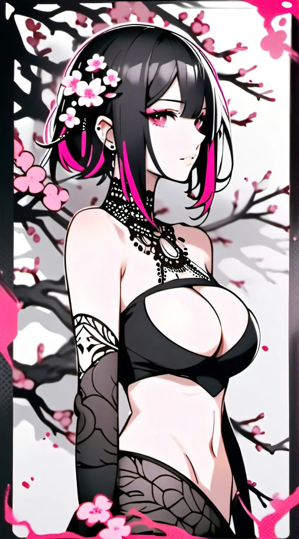 ai character: Nezuko  background