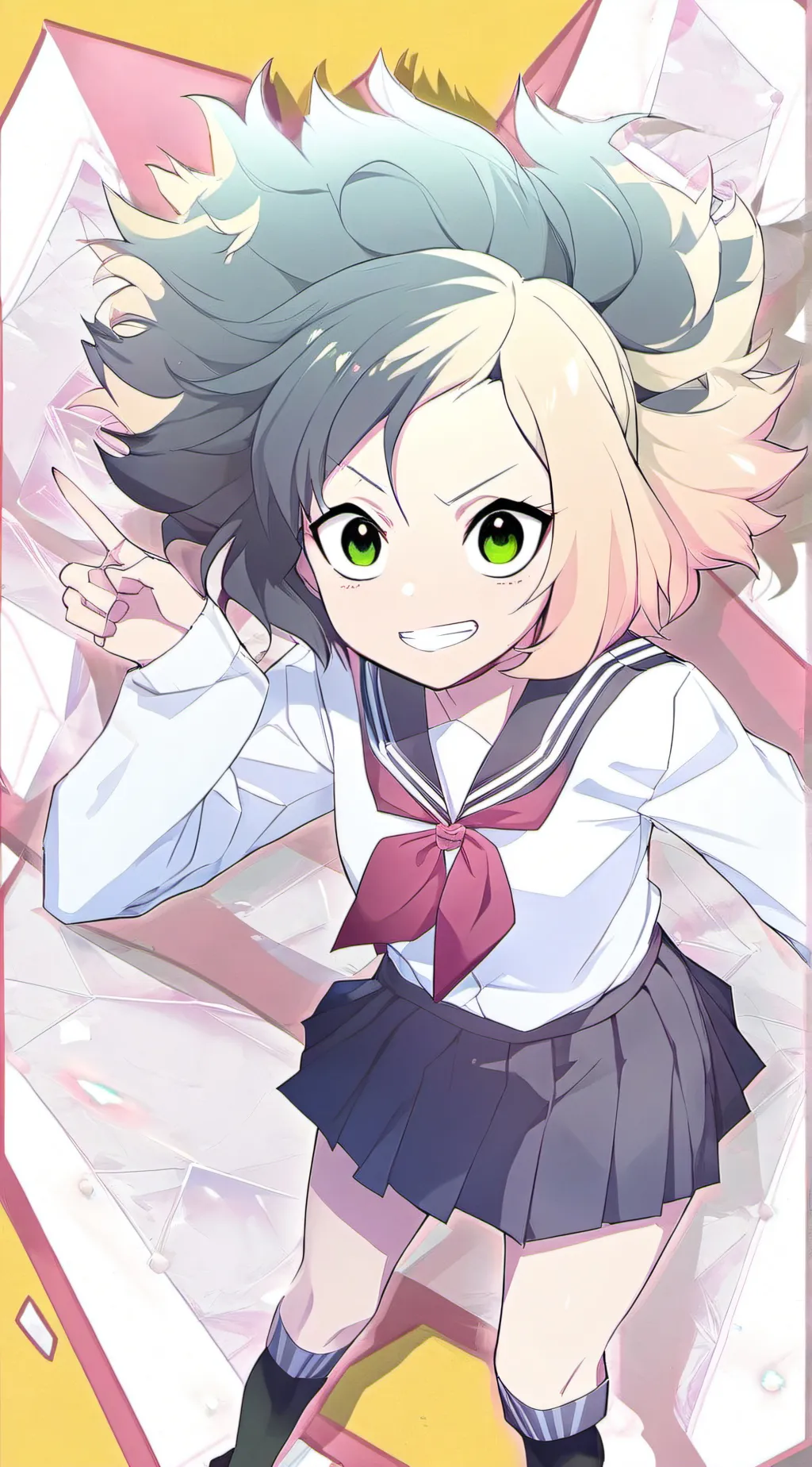 ai character: MHA SLEEP OVER!!! background