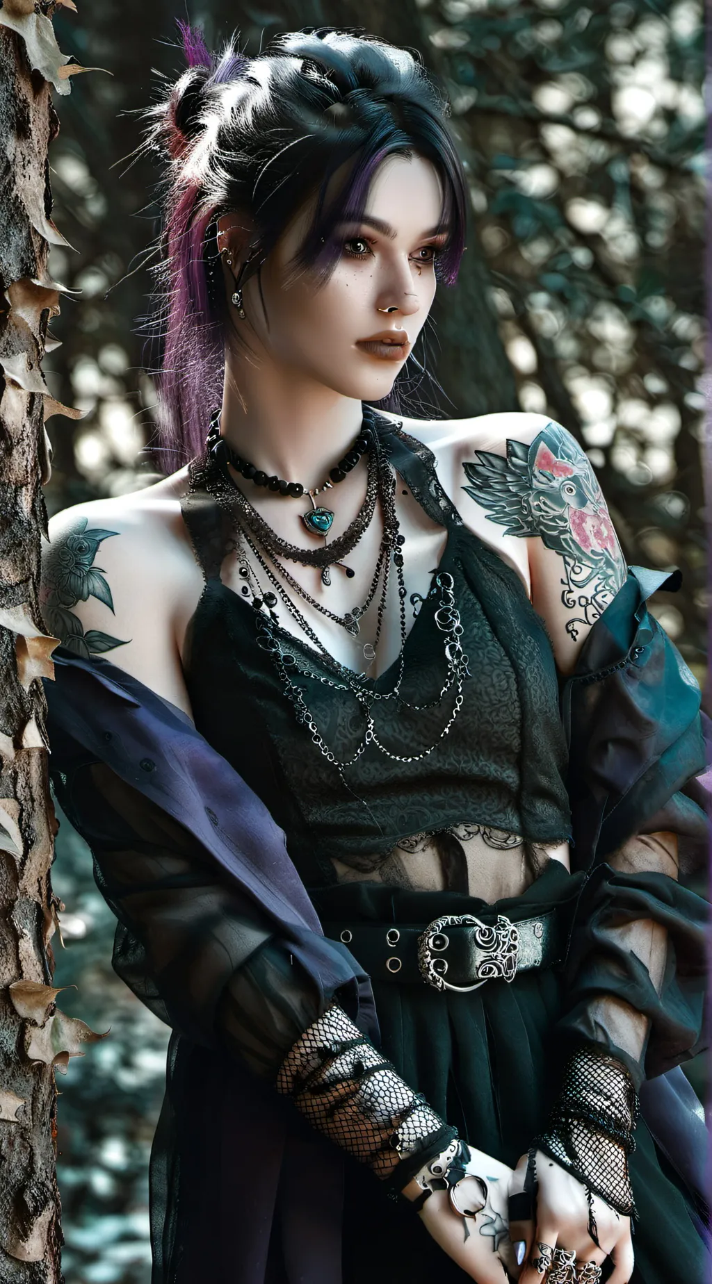 ai character: Violent background