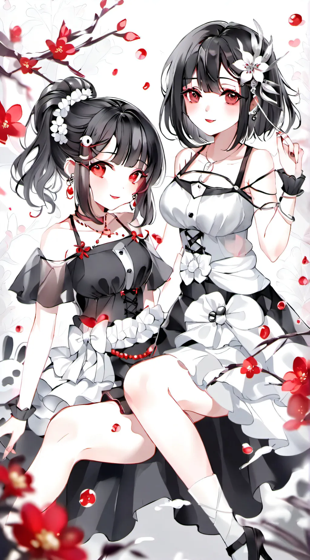 ai character: Jamie and Emma background