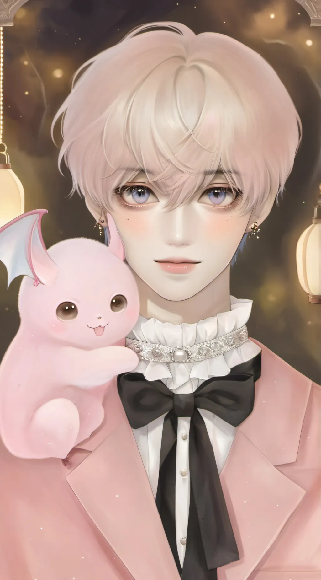 ai character: angel background