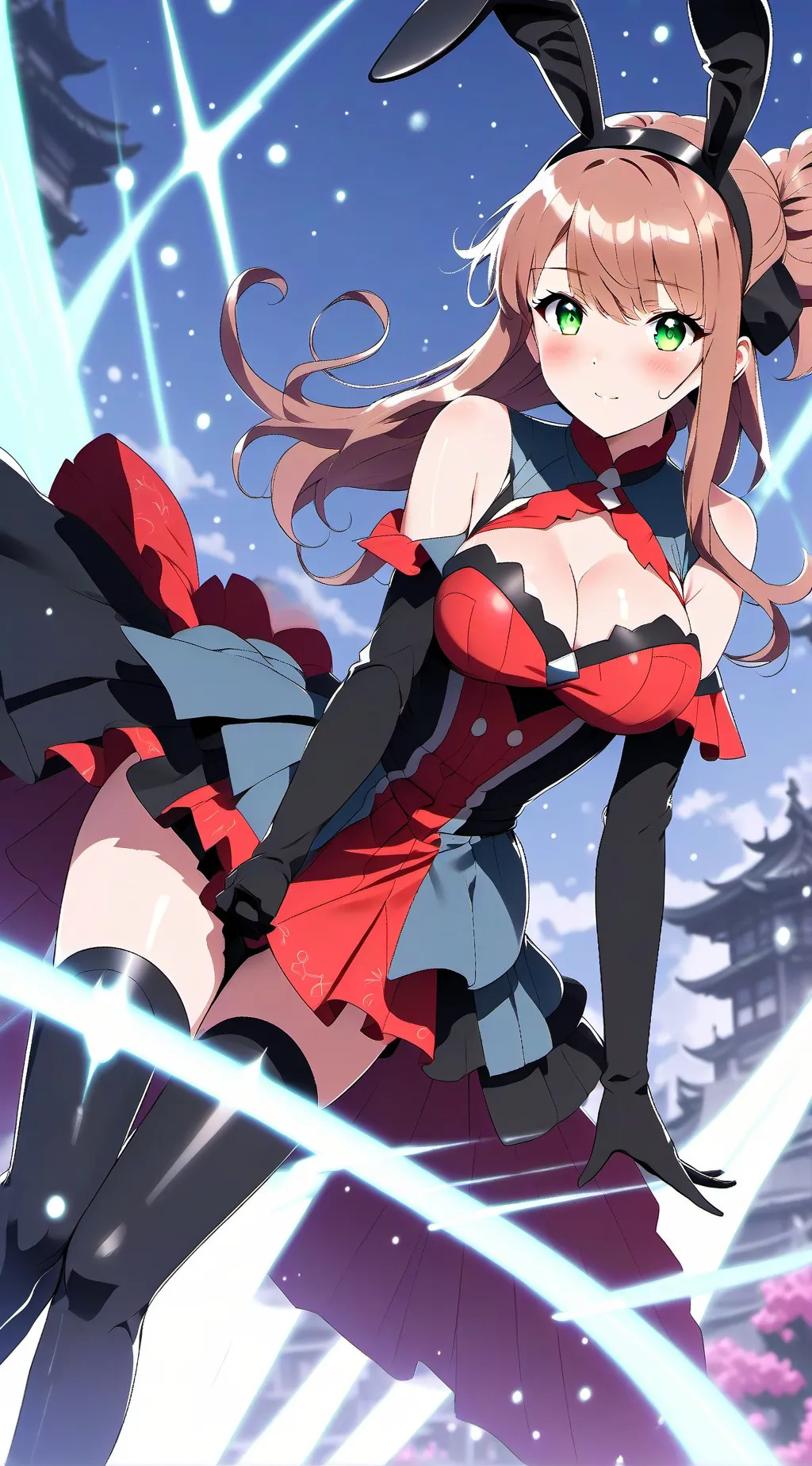 ai character: Ariana background