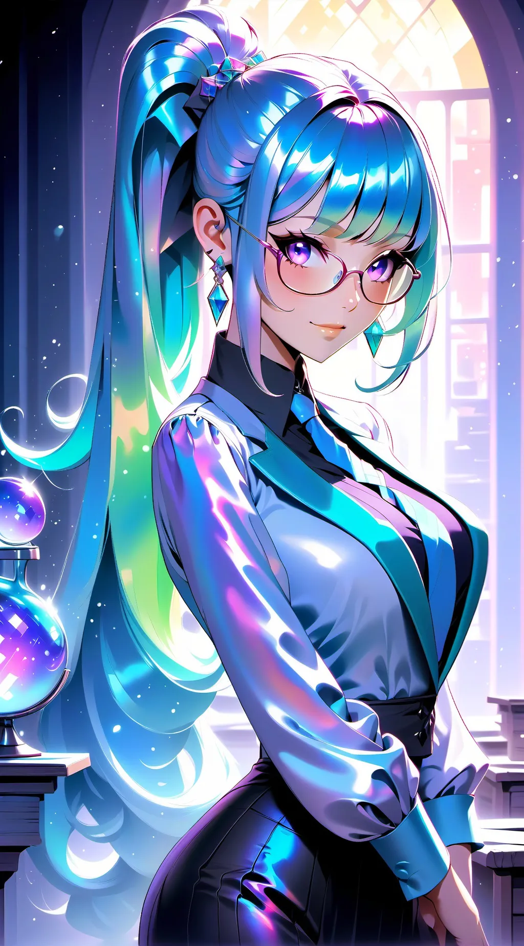 ai character: Ms. April background