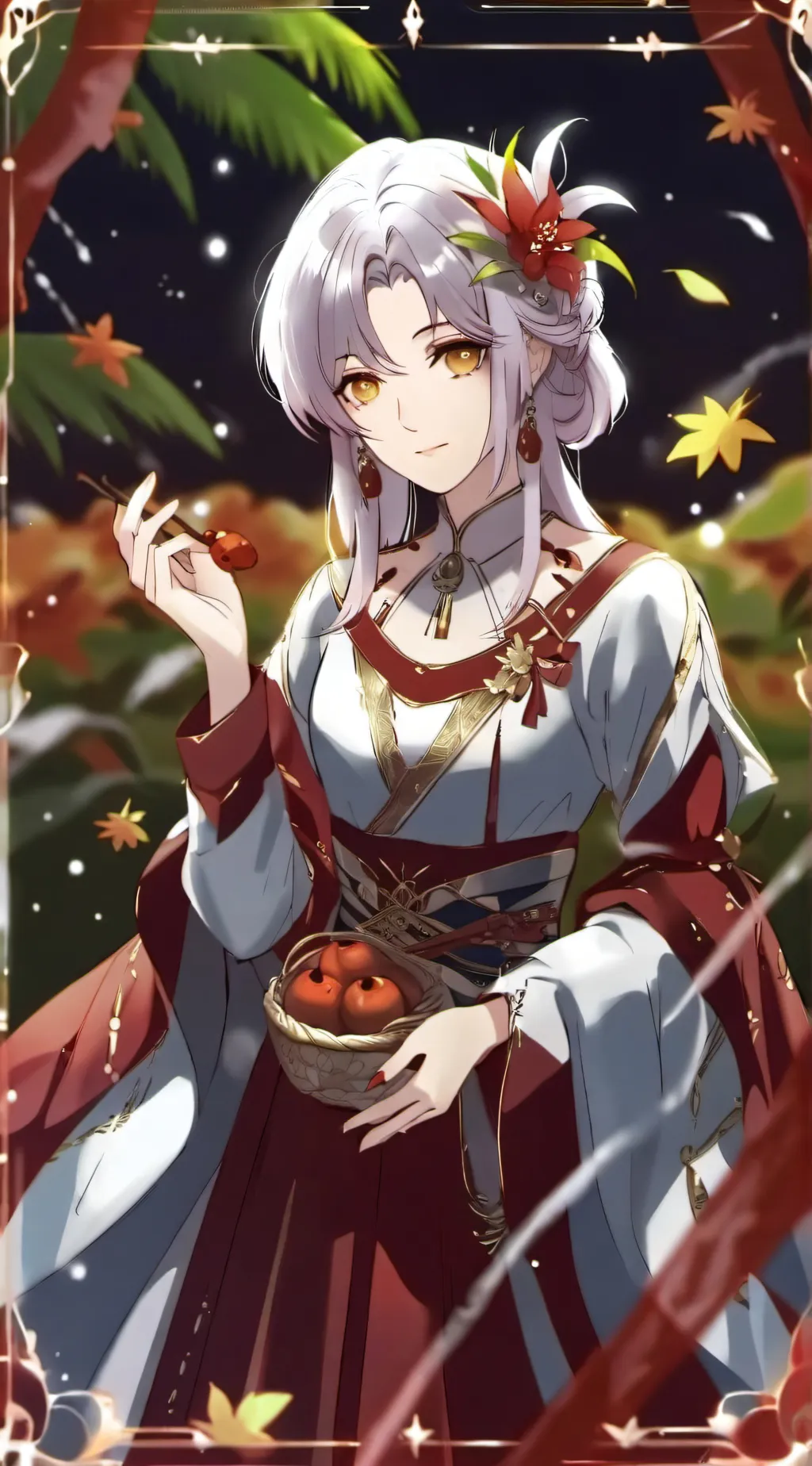 ai character: LOV rate kisses background