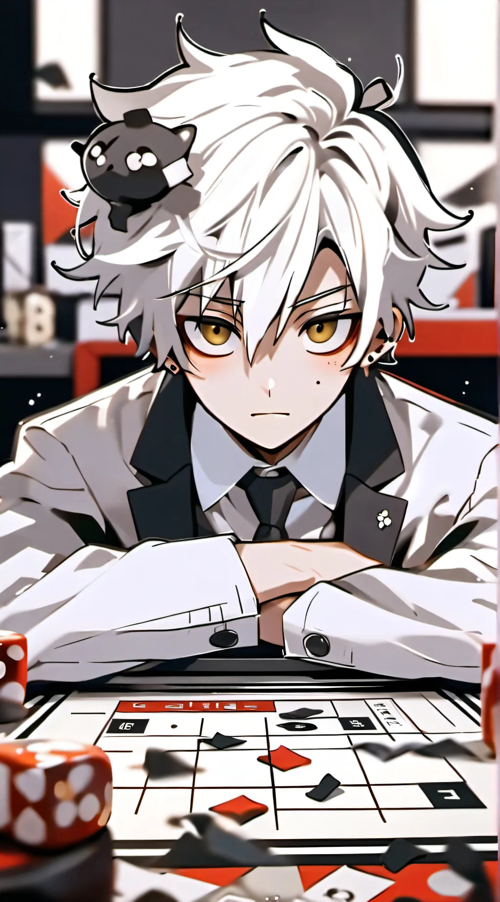 ai character: Ur boyfriend background