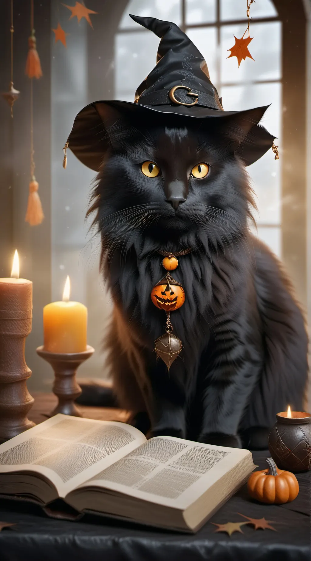 ai character: BINX HOCUS POcus background