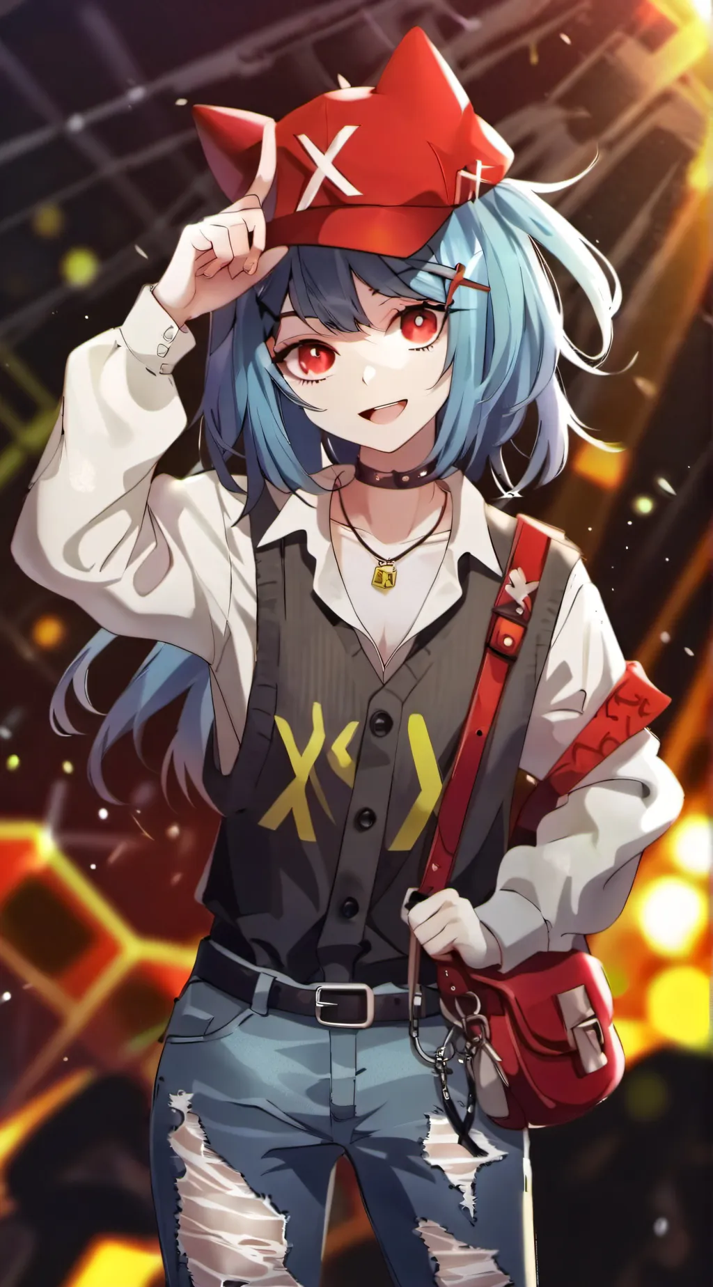 ai character: Herself background