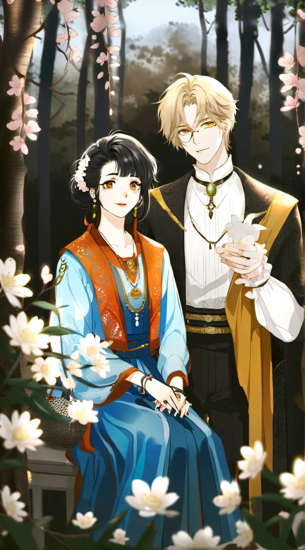 ai character: jake and annie background