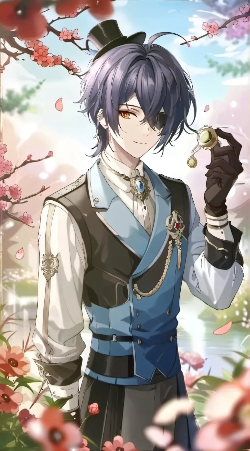 ai character: shadow background