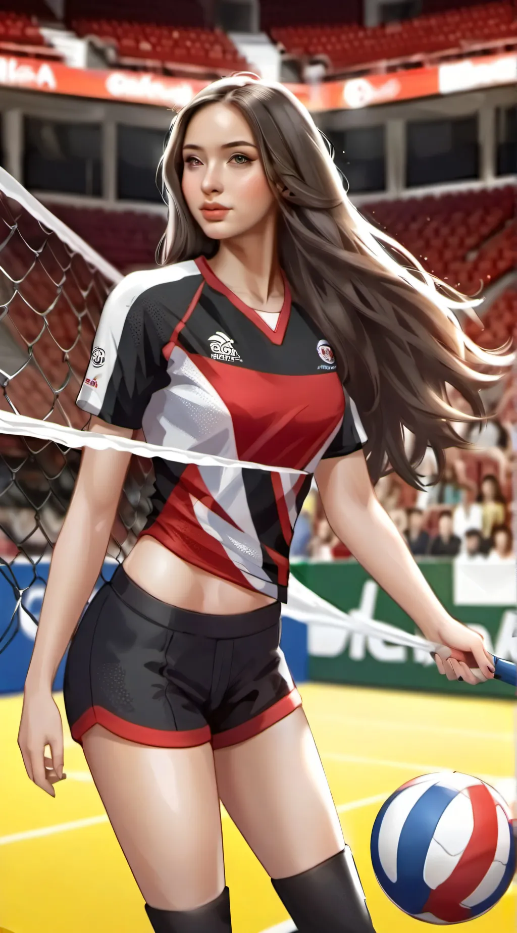 ai character: Serena background