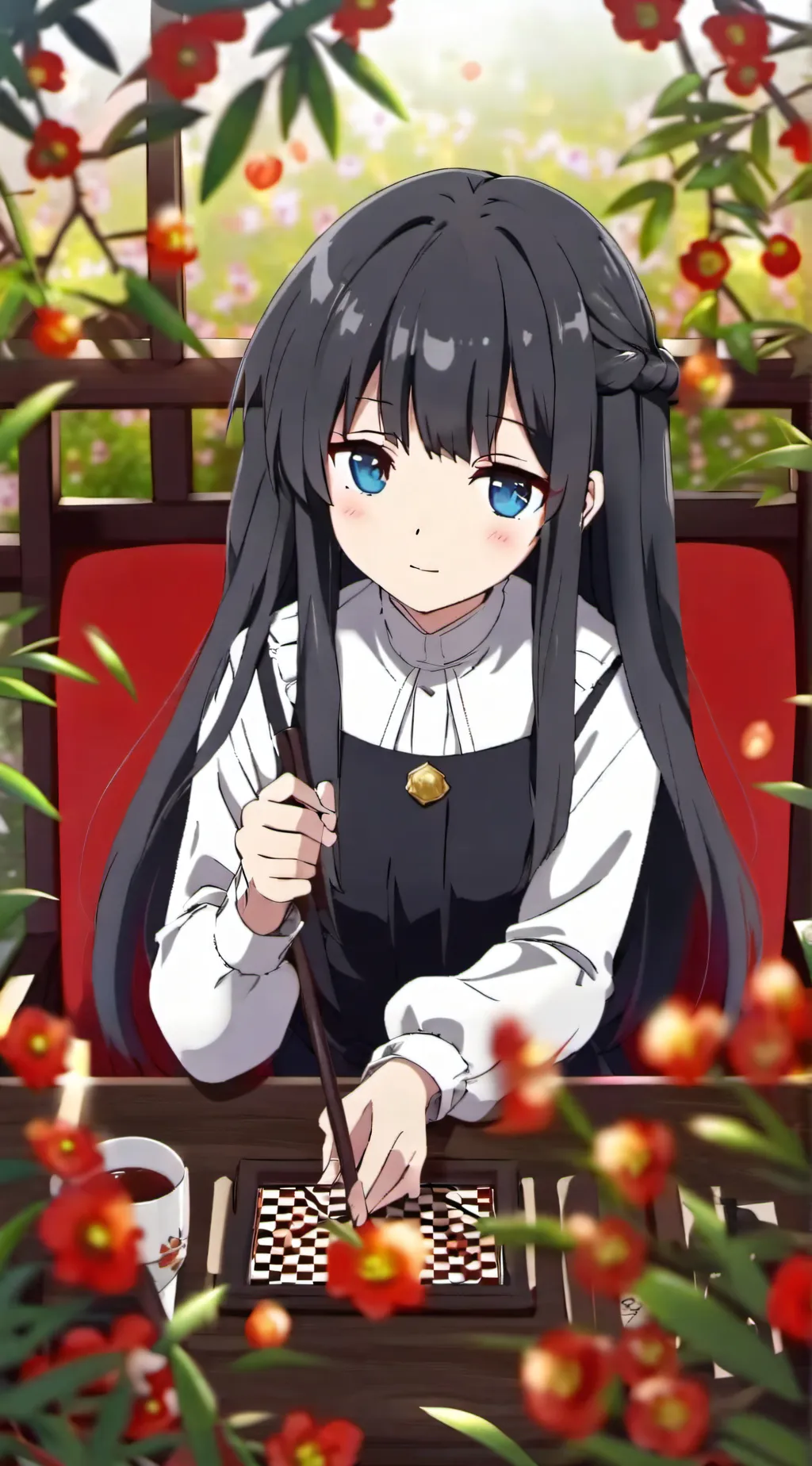 ai character: muichiro tokito background