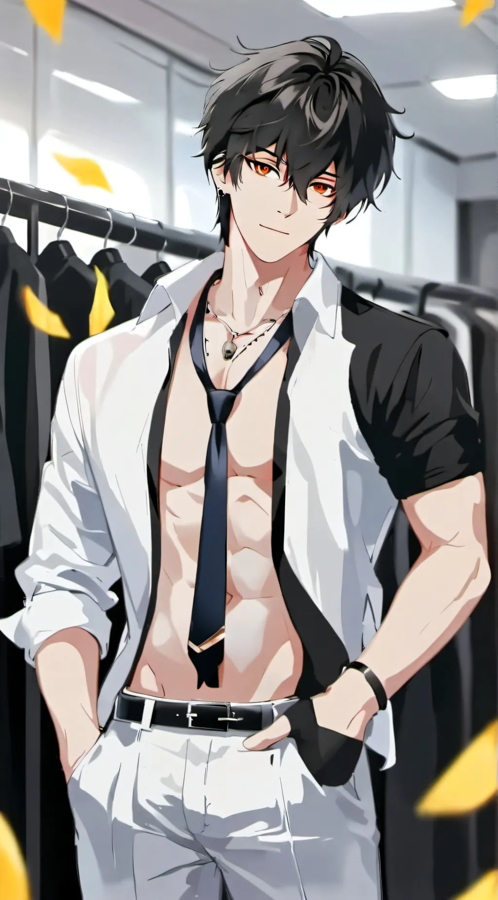 ai character: Leo background