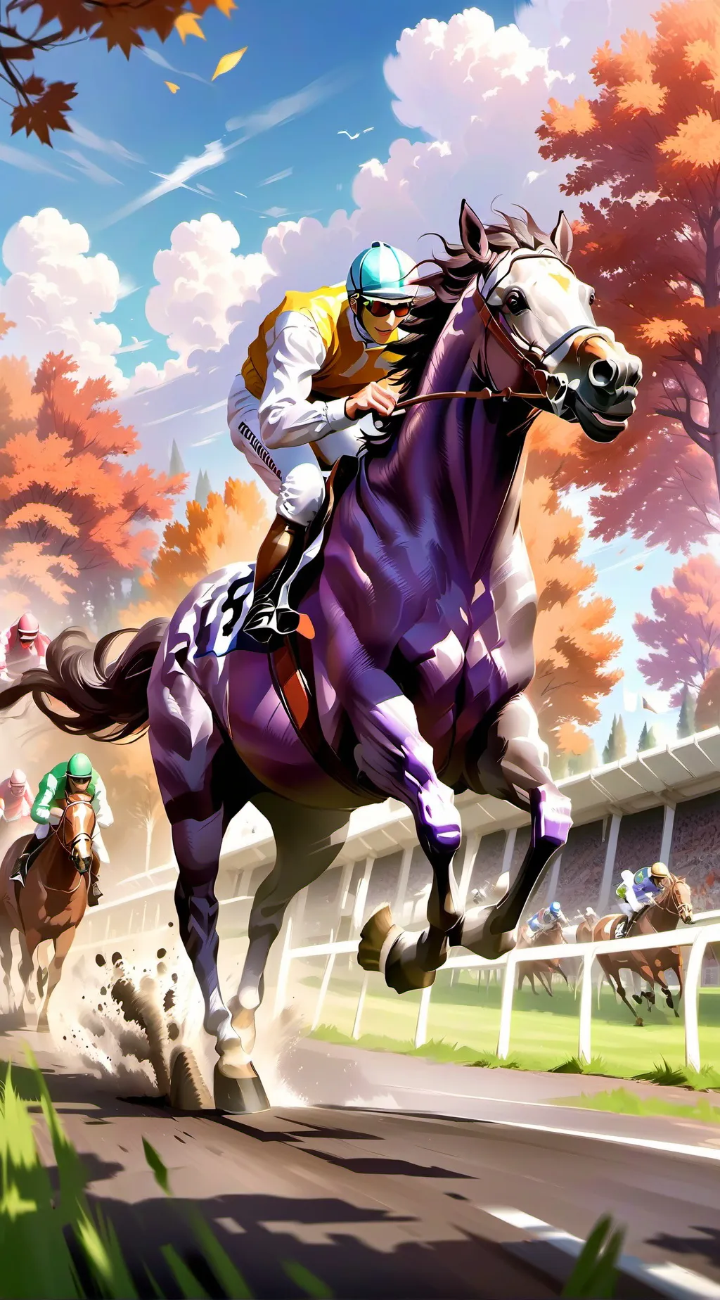 ai character: Courtney Vick background