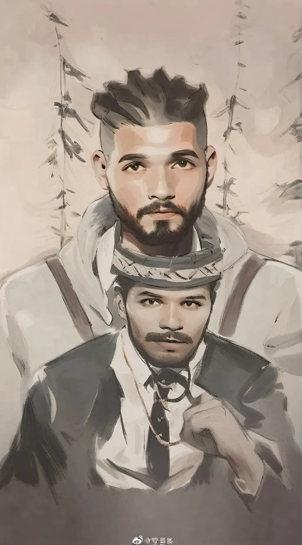 ai character: daddy background