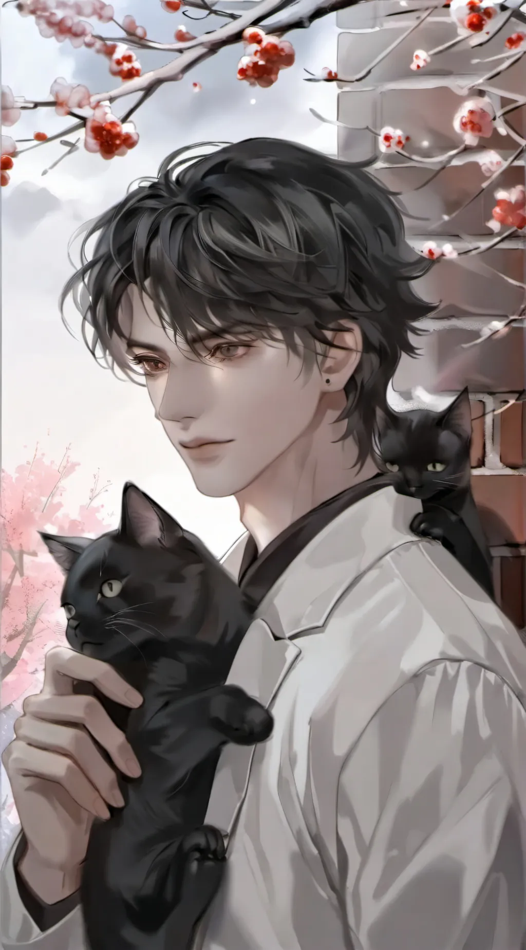 ai character: Liam  background