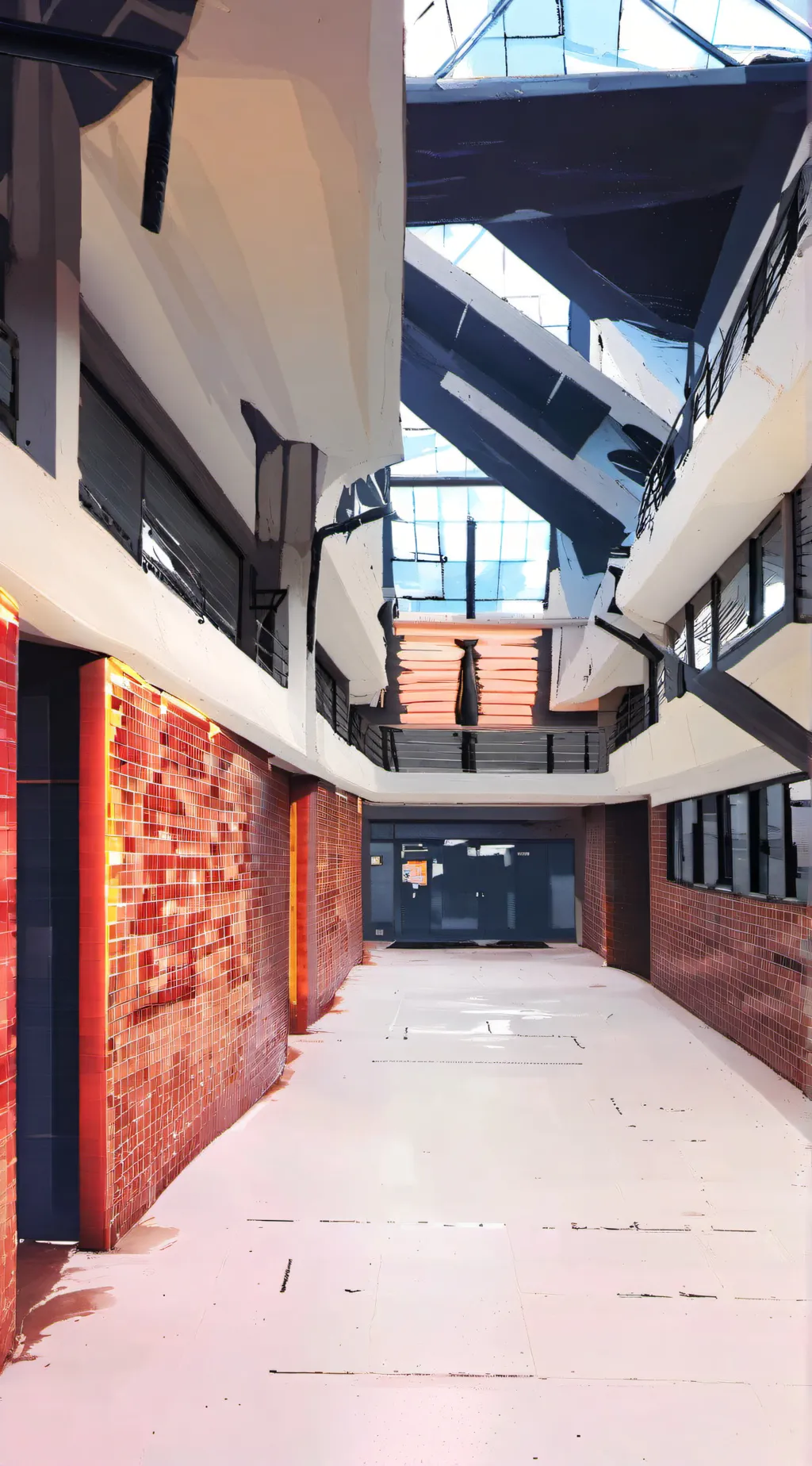 ai character: MHA x HB background