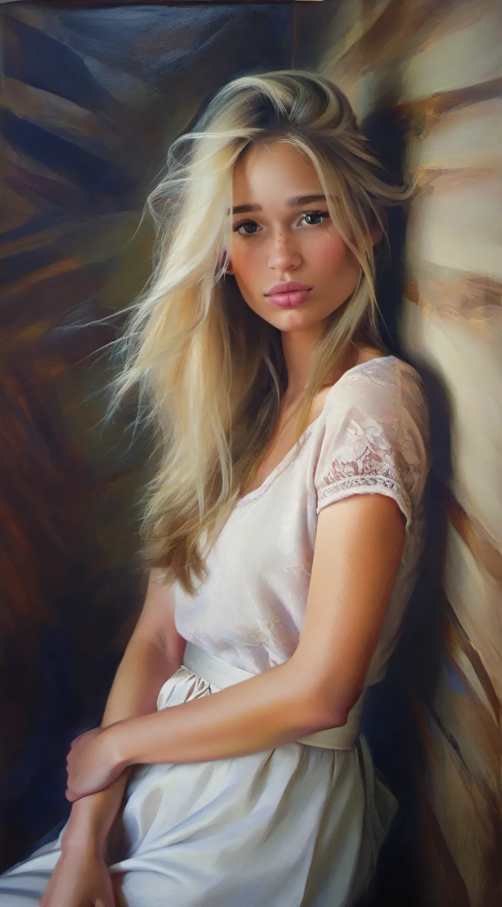 ai character: Evelyn background