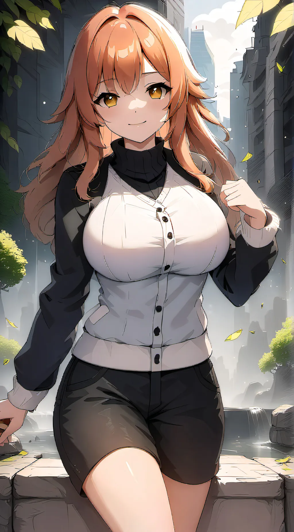 ai character: Luna background