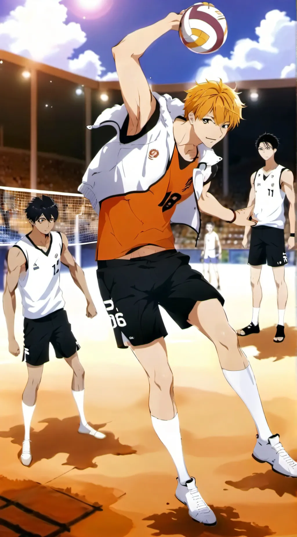 ai character: Haikyuu background
