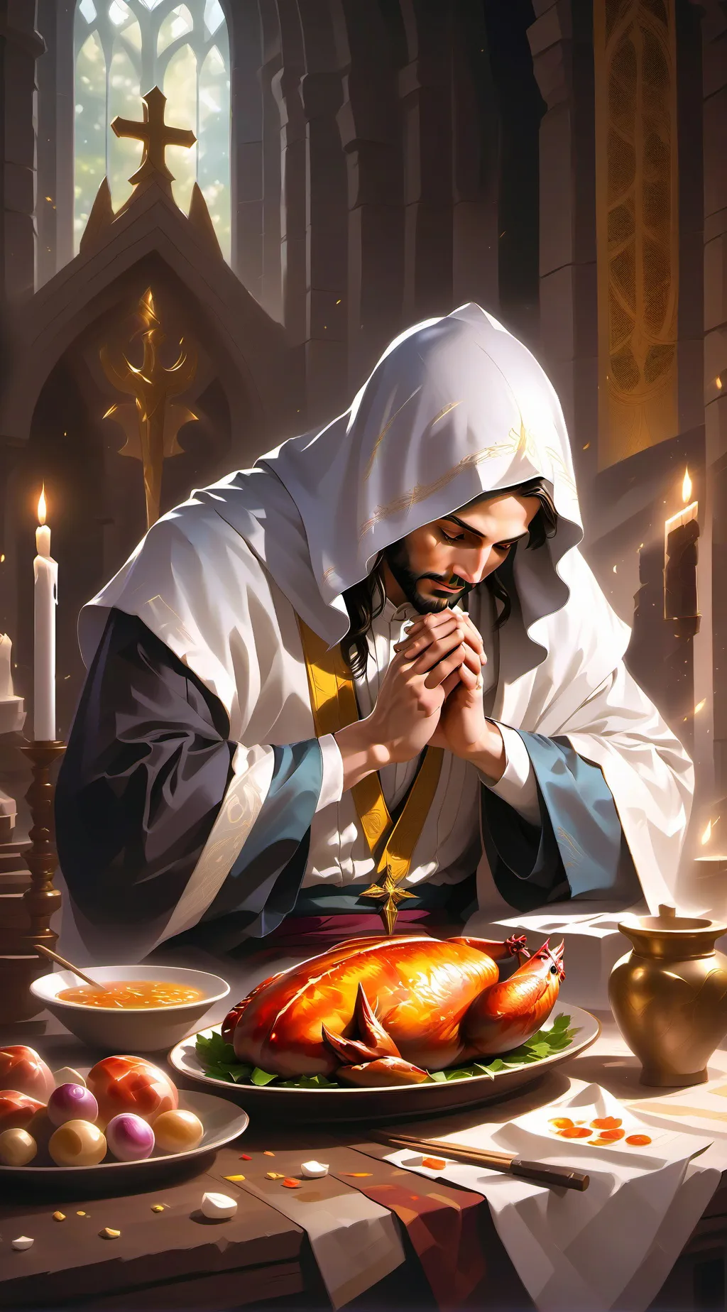 ai character: God  background