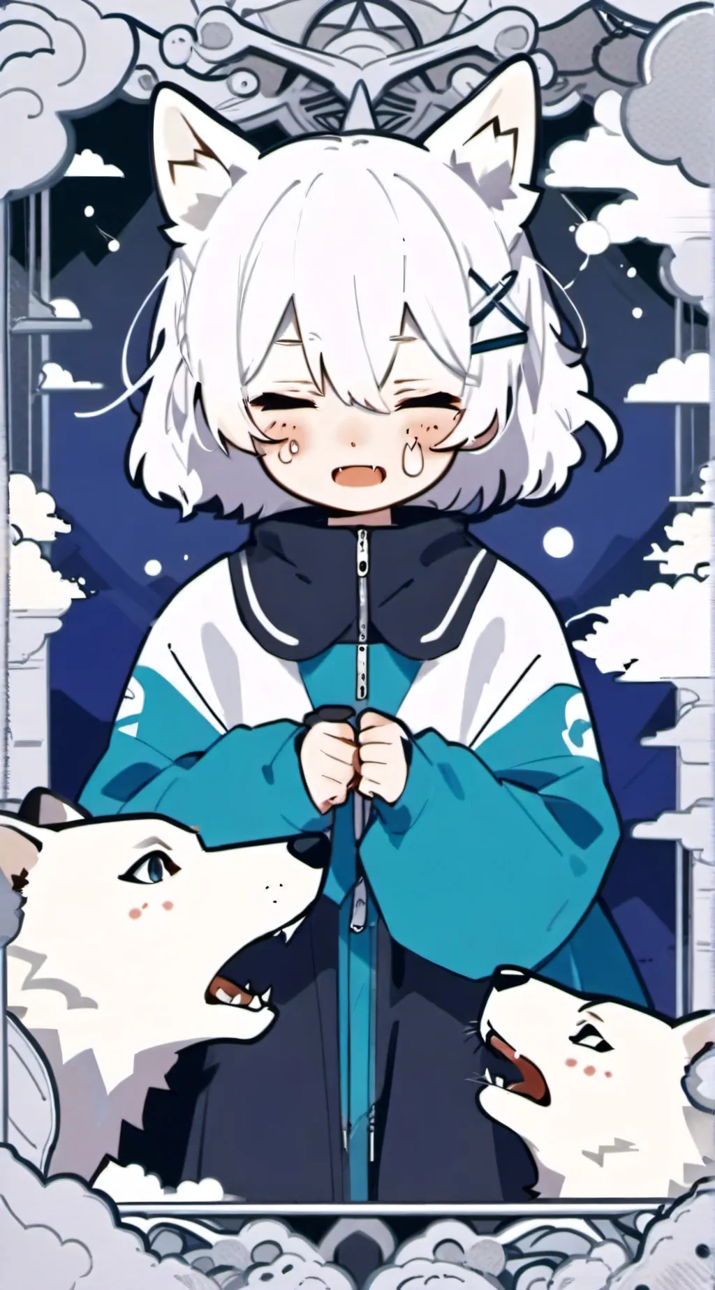 ai character: Mha Denki🥹 background