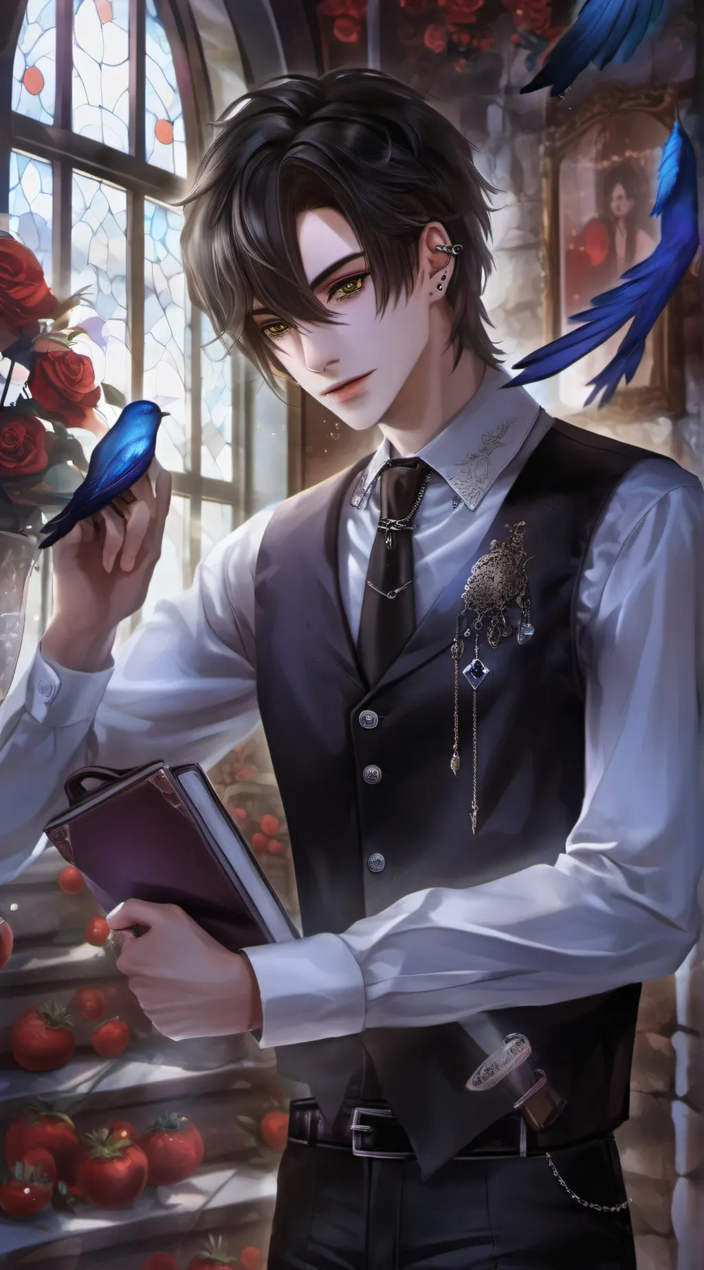 ai character: Miguel background