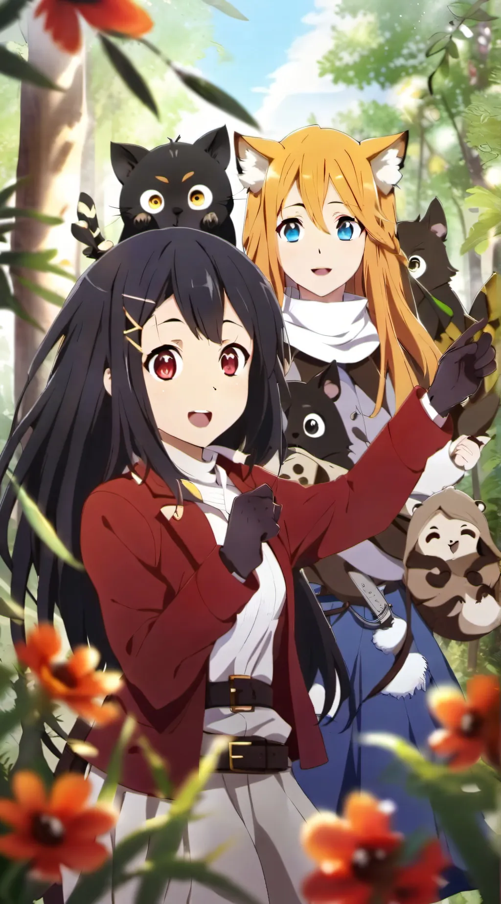 ai character: Animal instincts background