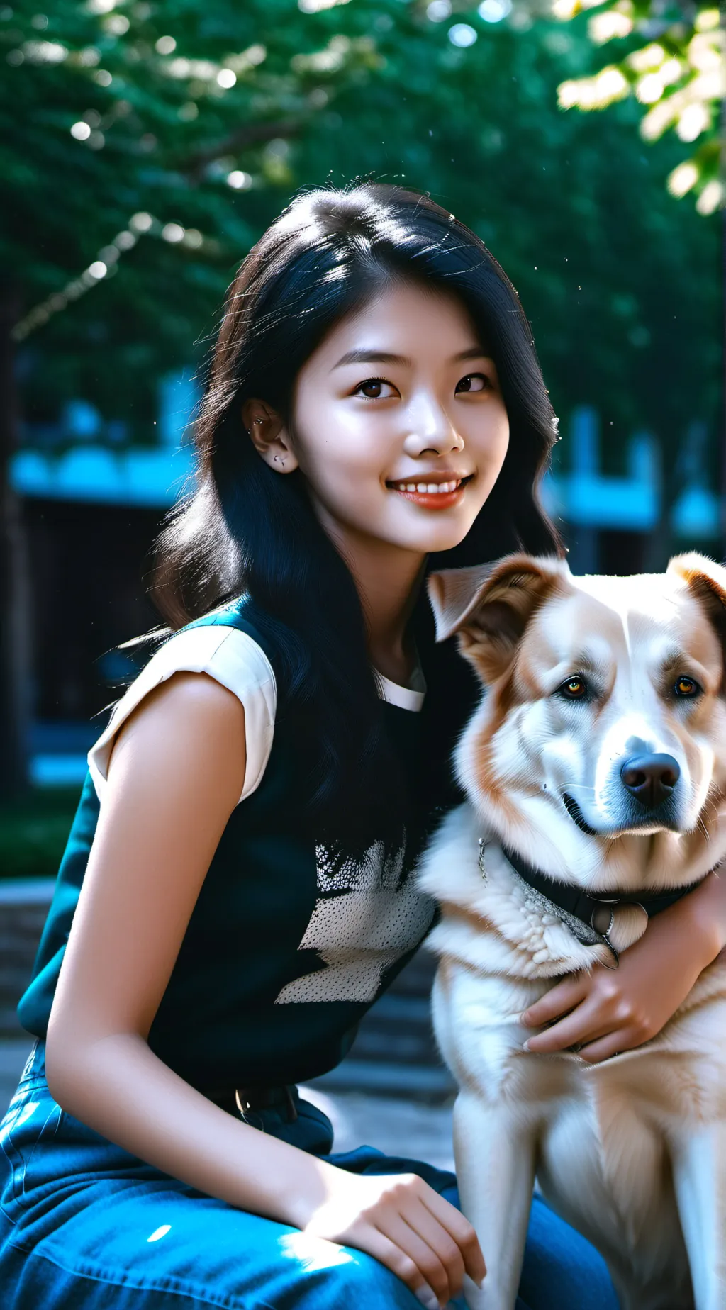 ai character: sophie background